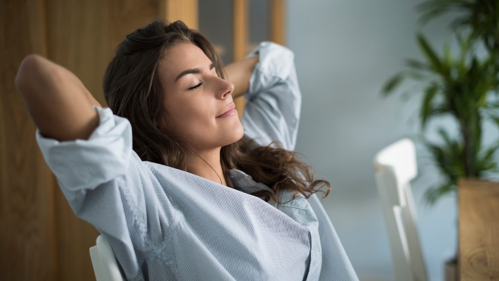 stress free woman - success hacks